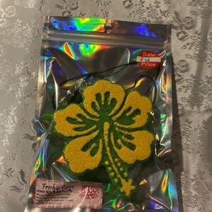 Yellow Hibiscus Car Freshener